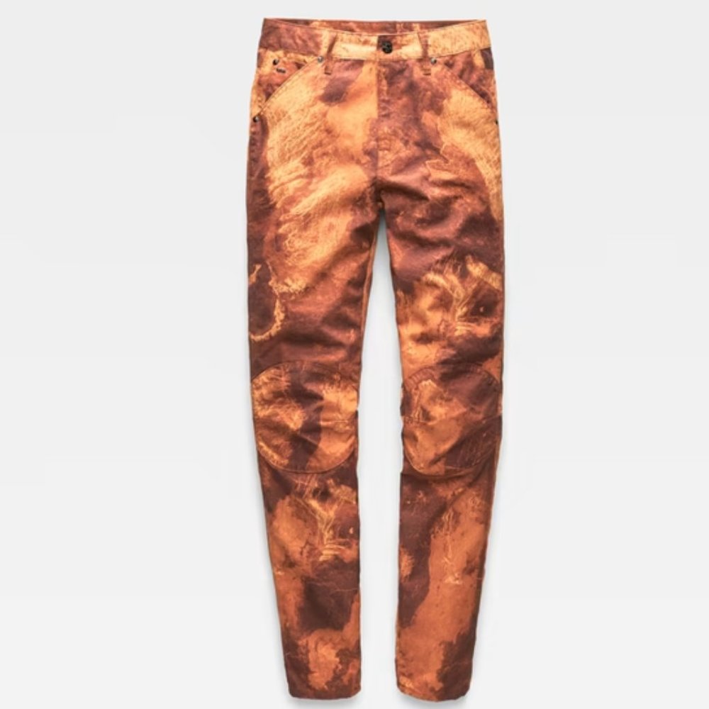 G-Star Elwood X52 Mid Rise Boyfriend Venus Camouflage Print Women's Size